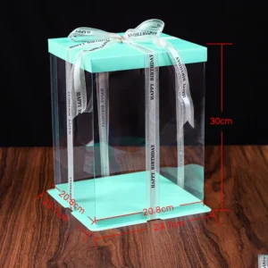 Clear Cake Boxes